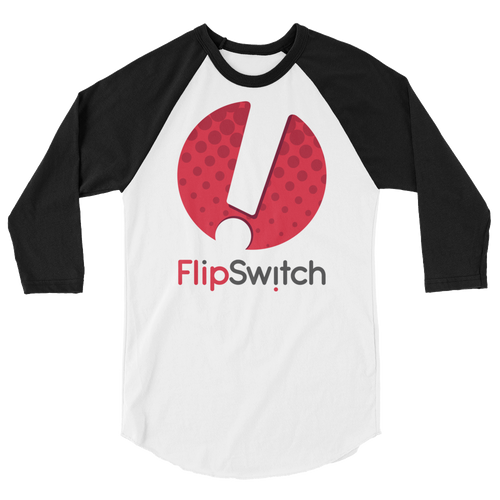 FlipSwitch 3/4 sleeve raglan shirt