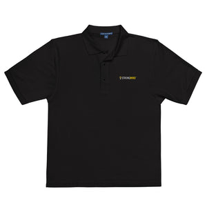StrongMind Embroidered Men's Premium Polo