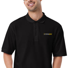 StrongMind Embroidered Men's Premium Polo