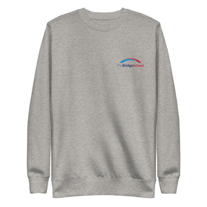 The Bridge School Gray Unisex Premium Sweatshirt