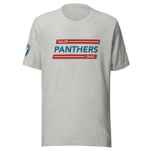 Valor Ohio Panthers Gray Unisex t-shirt
