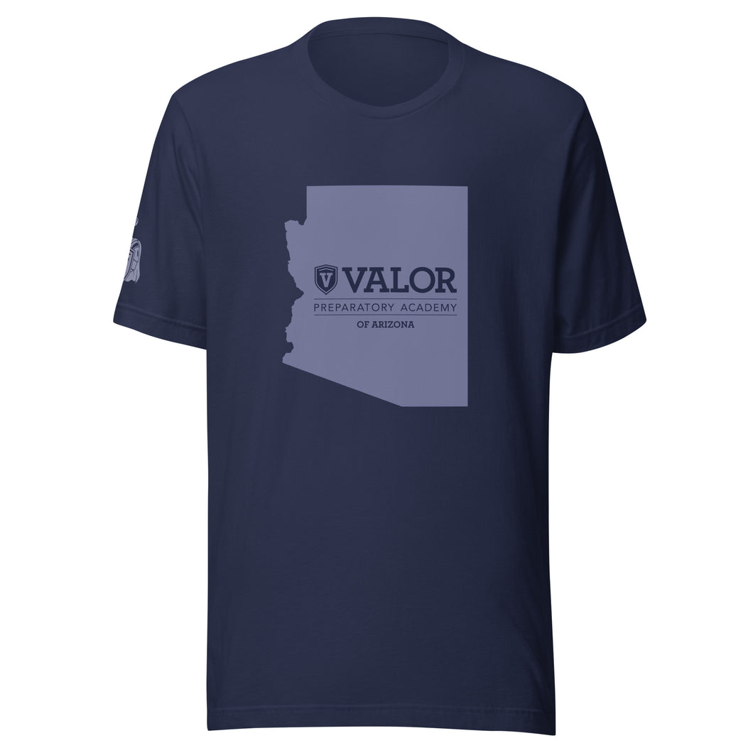 Navy Valor Arizona State Shirt