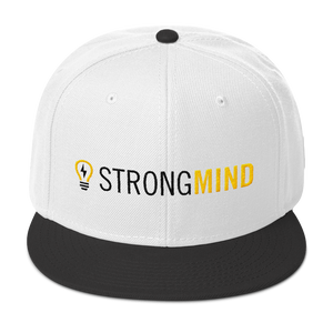 StrongMind Logo Wool Snapback Hat