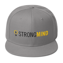 StrongMind Logo Wool Snapback Hat