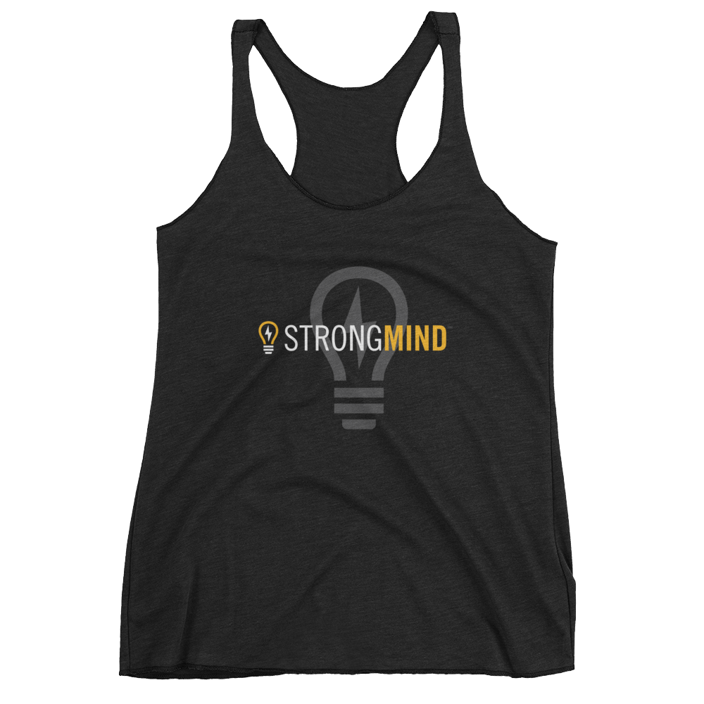 StrongMind Light Bulb Women's Racerback Tank