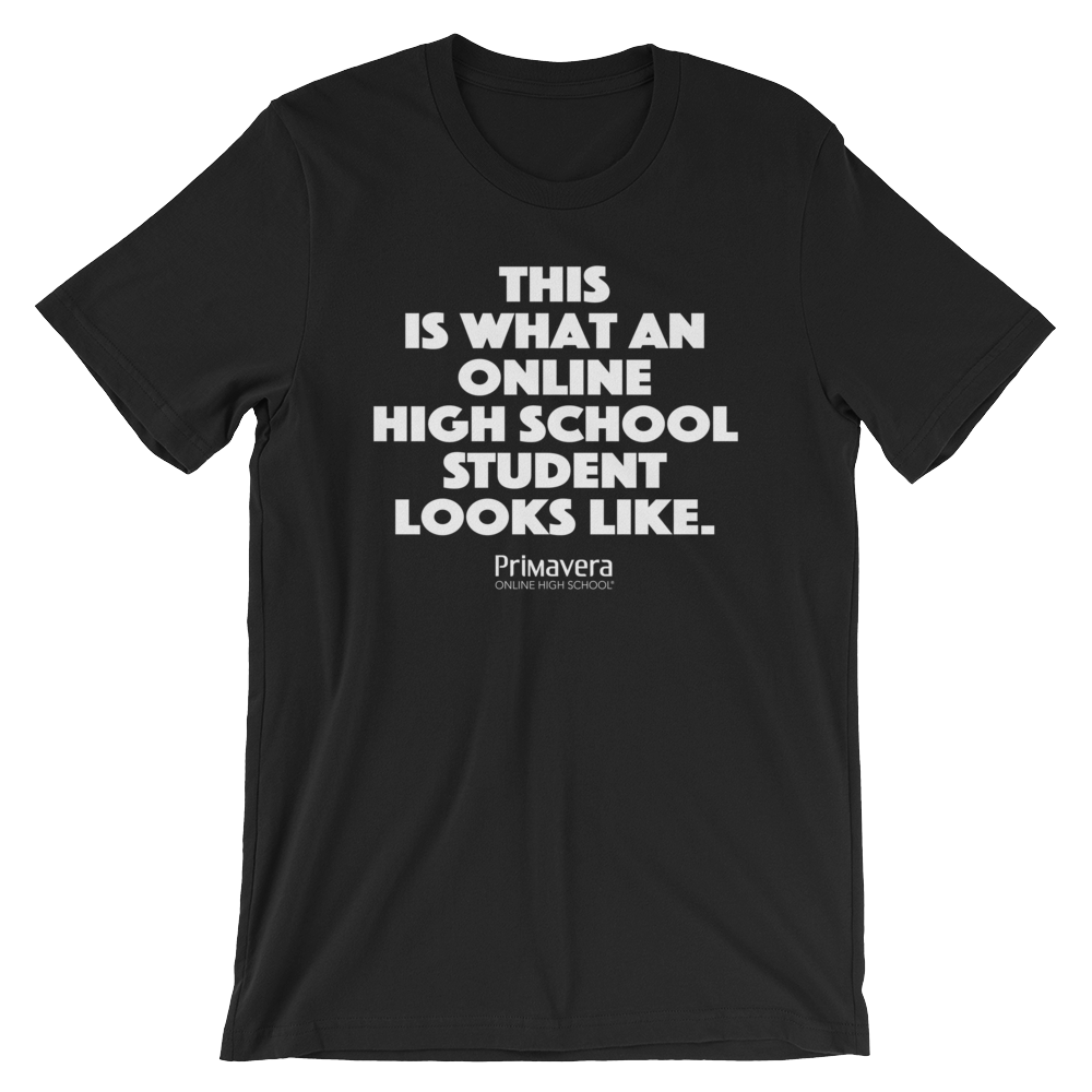 'Online High School Student' Unisex T-Shirt