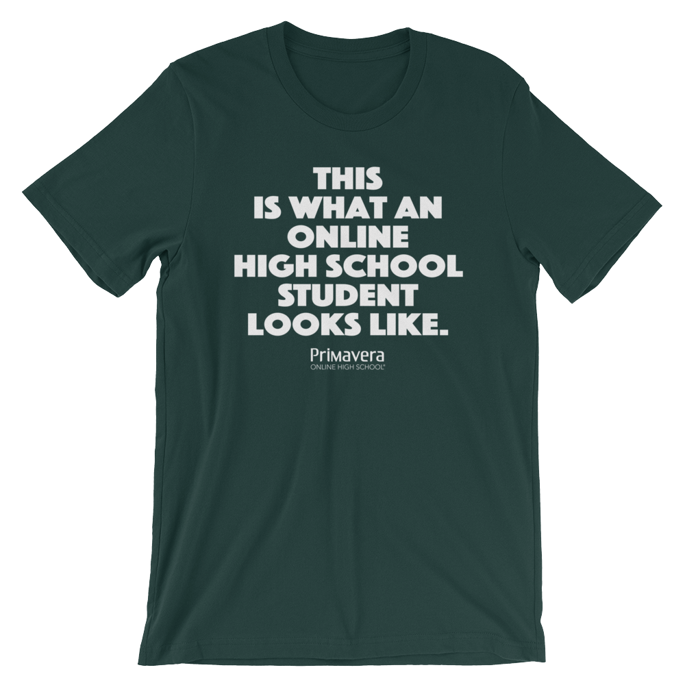 'Online High School Student' Unisex T-Shirt