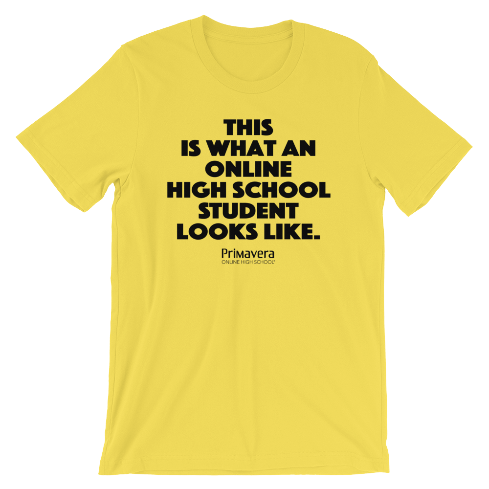 'Online High School Student' Unisex T-Shirt