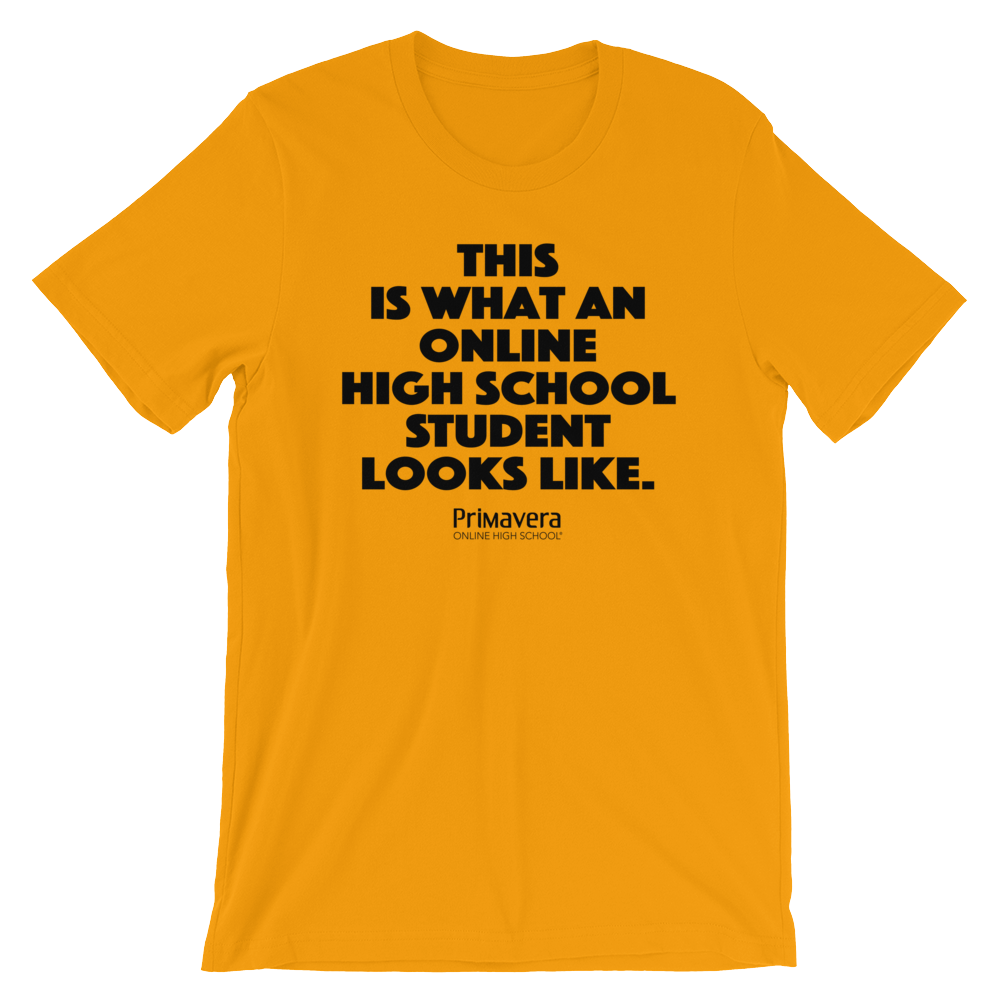 'Online High School Student' Unisex T-Shirt