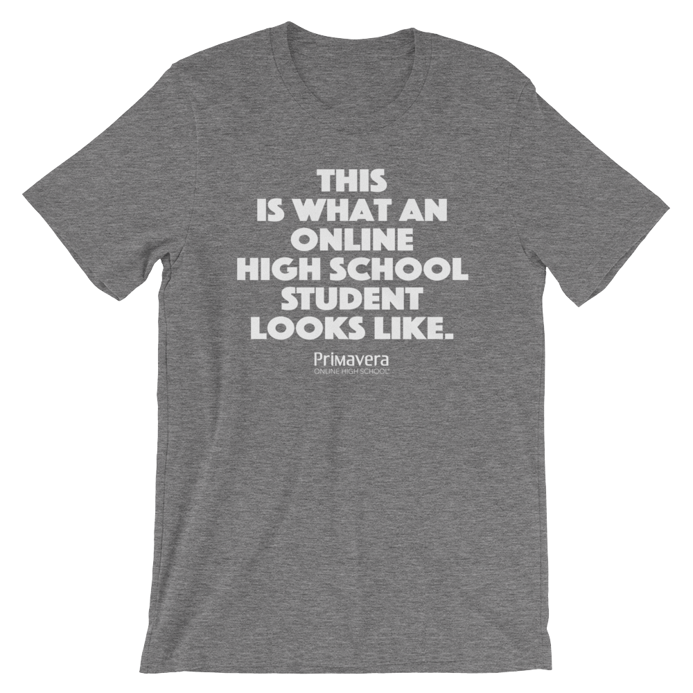 'Online High School Student' Unisex T-Shirt