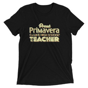 Proud Primavera Teacher Vintage Style t-shirt