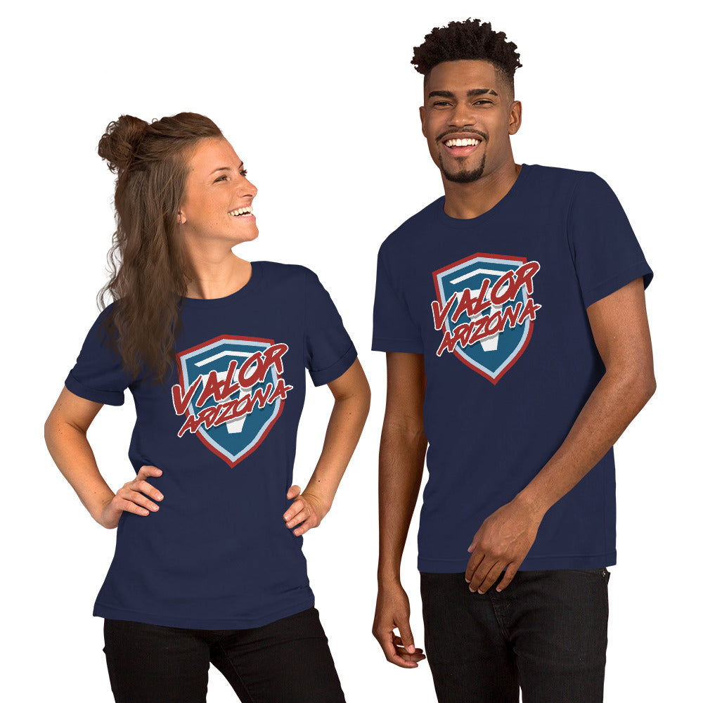 Valor Arizona Big Emblem Unisex T-Shirt